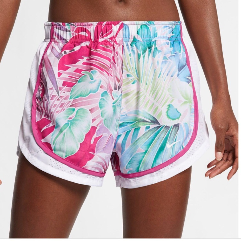 Nile Tempo Running Shorts pink white XS - Picture 4 of 11